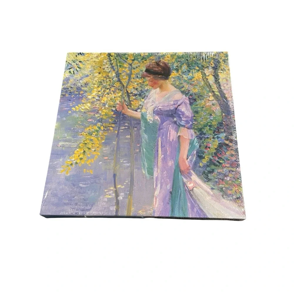 Laurel Ink Winter's Edge Giverny France Karl Buehr 500 Piece Puzzle Sealed